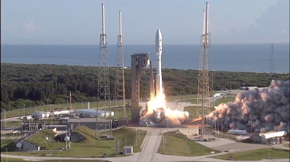 Atlas V lifting off from SLC-41 in Cape Canaveral, Florida.