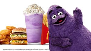 Warning: Mcdonald's Grimace Shake may cause an odd desire to make Grimace-related TikTok videos.